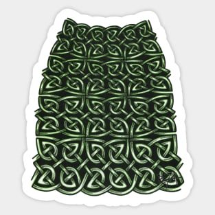 Celtic knotwork tattoo design Sticker